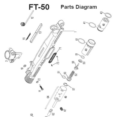Tippmann FT-50 Parts and Diagram