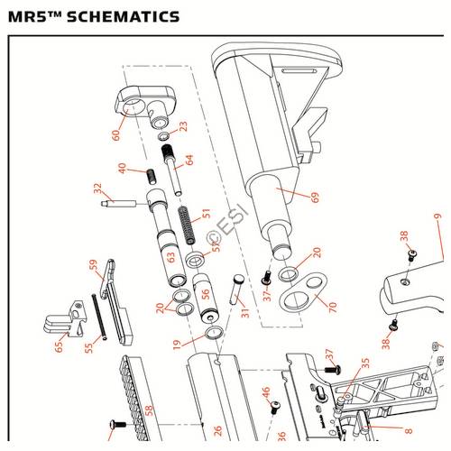 Kingman Spyder MR5 2013 Parts and Diagram