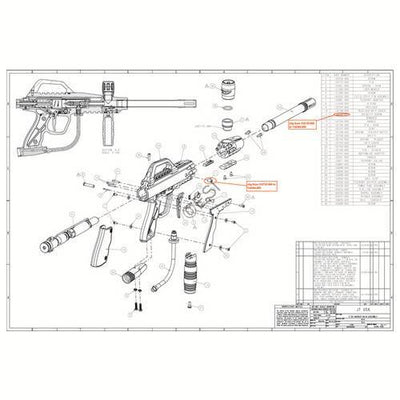 JT USA Tac 5 Recon Parts and Diagram