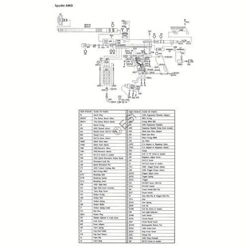 Kingman Spyder AMG Parts and Diagram