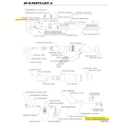 Smart Parts SP8 Parts and Diagram