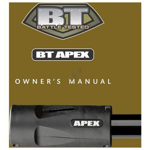 Empire BT APEX Barrel Parts and Manual