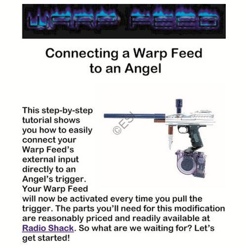 Air Gun Designs Warp Feed Hopper to Angel Manual