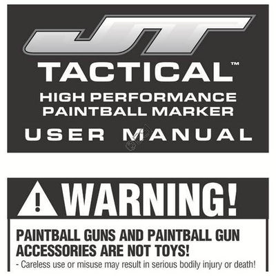 JT USA Tactical Parts and Manual