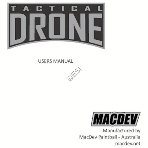 MacDev Tac Drone Parts and Manual