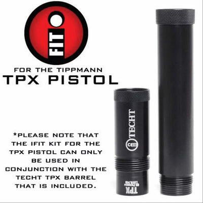 TechT Paintball Products iFit Adapter, Barrel, and Tip