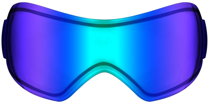 VForce HDR (High Def Reflective) Thermal Lens for Grill Goggles - Sapphire Blue