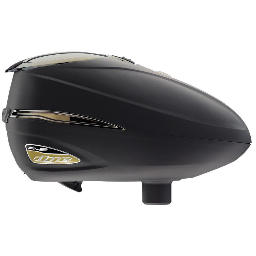 DYE Rotor R2 Paintball Loader - Black and Gold