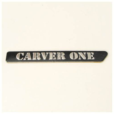 CARVER ONE Nameplate - US Army Part #TA06056