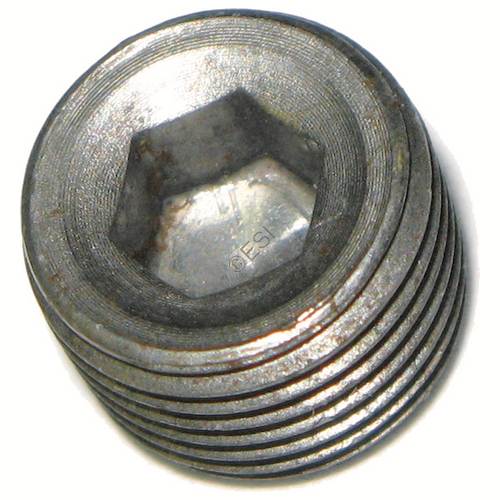 Set Screw Plug - Stainless Steel - Brass Eagle Part #137836-000 SS