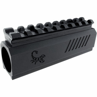 Lapco TPX / TiPX Aluminum Front Block with Picatinny Rail - Black