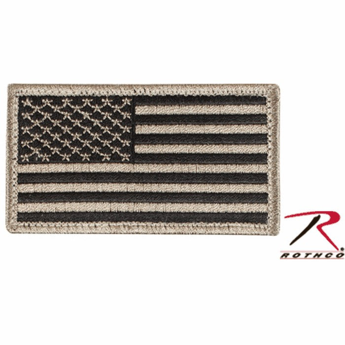 Rothco American Flag Patch w/HookBack