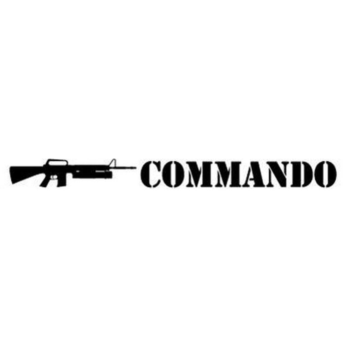 TechT Paintball Products Gun Tag - 'Commando'