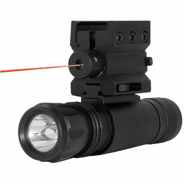 NcSTAR Laser Sight with LED Flashlight with Quick Release Combo Kit