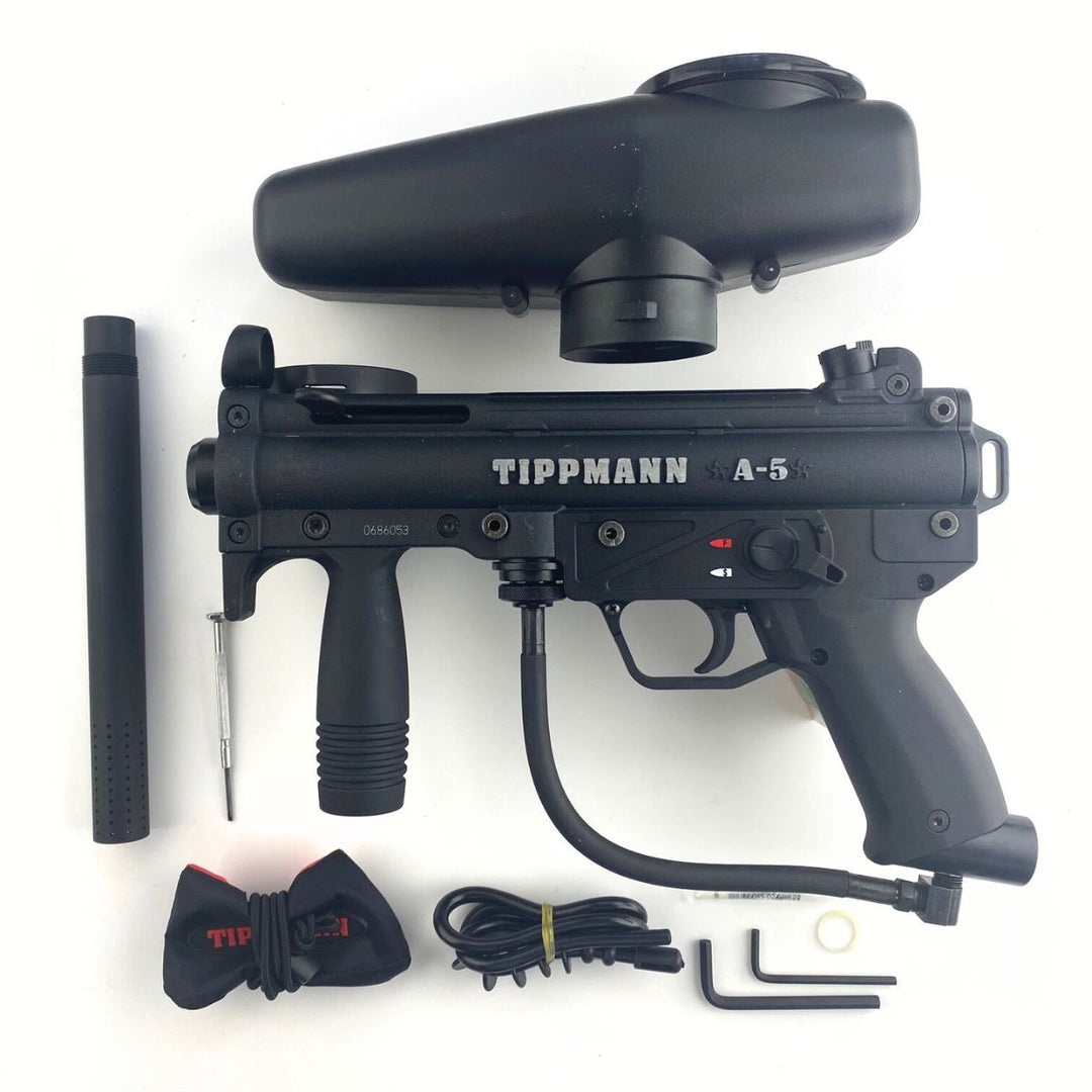 Tippmann A-5 Paintball Gun with Reactive Trigger