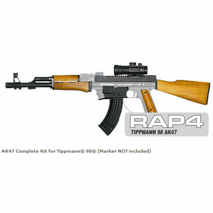 Real Action Paintball (RAP4) AK47 Complete Gun Kit (marker not included)