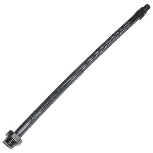 Braided Hose Assembly - Right Hand Threads - 9.625 Inches - Black - ViewLoader Part #165602-000