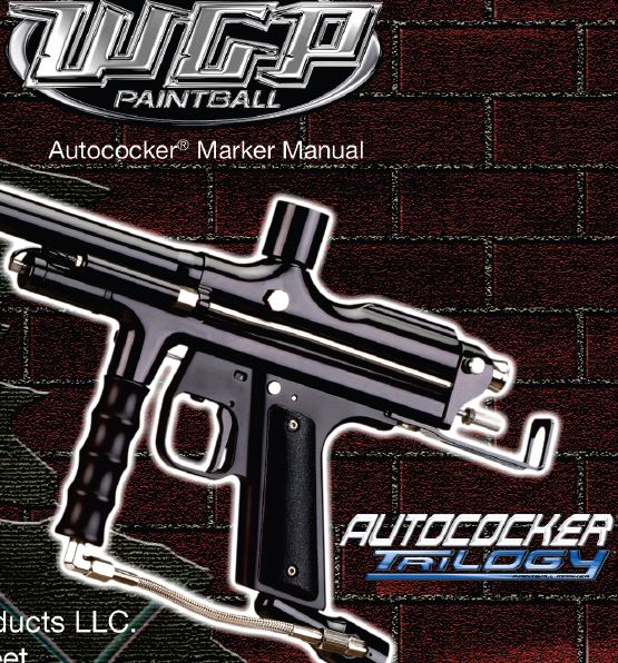 Worr Game Products Autococker Trilogy Parts and Manual