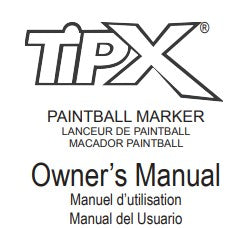 Tippmann TiPX Owner Manual with Parts Lists and Diagrams