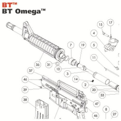 Empire BT Omega Parts and Diagram