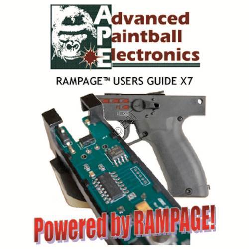 Tippmann X7 APE Rampage Board Manual