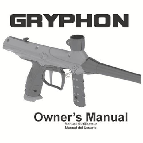 Tippmann Gryphon 2010-09 Manual