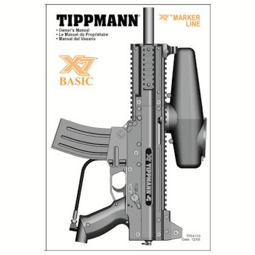 Tippmann X7 Manual 2007-01-08