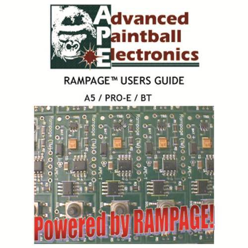 APE Rampage Board v2 Manual for Tippmann A-5 - TippmannParts