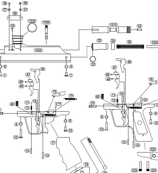 Belsales Inferno MK3 Parts Diagram - TippmannParts