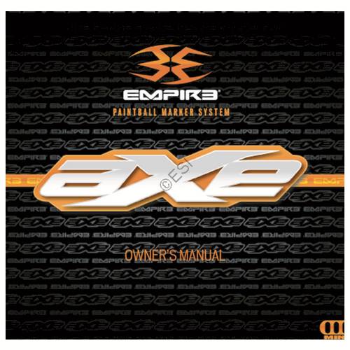 Empire Axe 2011 Optimus Board Manual - TippmannParts