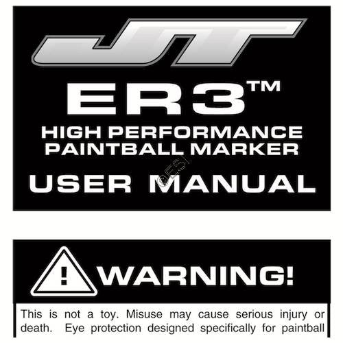 Empire JT USA ER3 Manual - TippmannParts