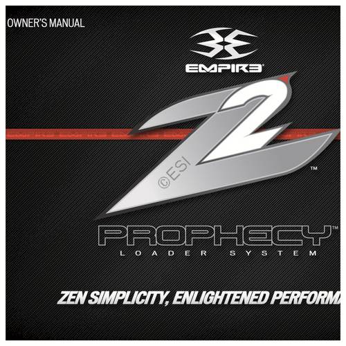Empire Prophecy Z2 Hopper Manual - TippmannParts