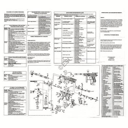 JT USA Excellerator 6.0  Back Manual - TippmannParts