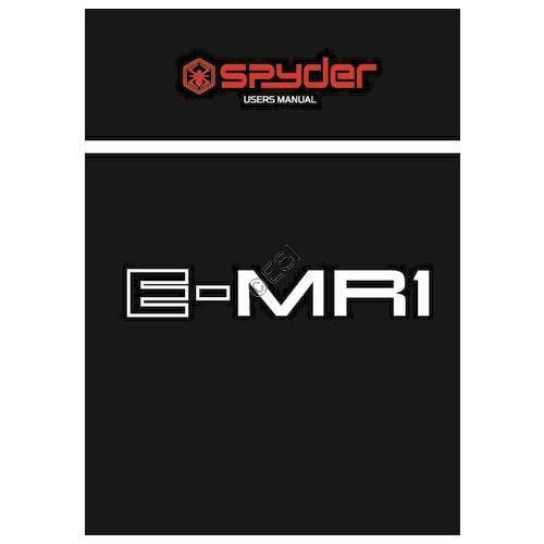 Kingman Spyder MR1-E Manual - TippmannParts