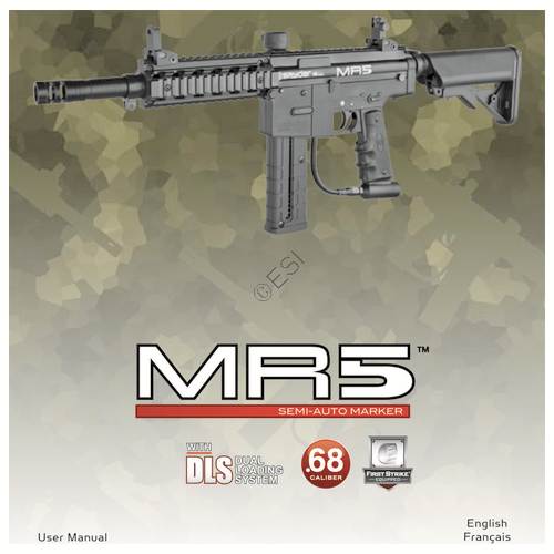Kingman Spyder MR5 2013 Manual - TippmannParts