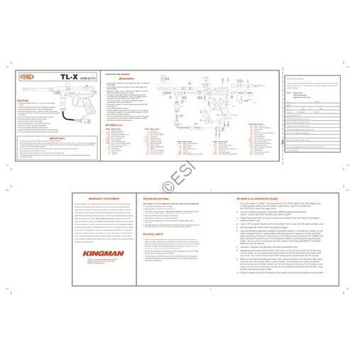 Kingman Spyder TL-X Manual - TippmannParts