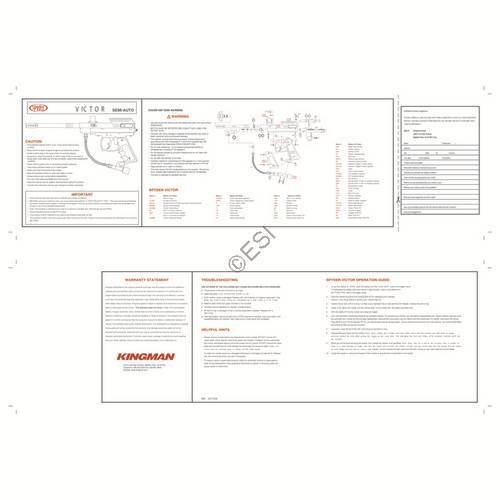 Kingman Spyder Victor Manual - TippmannParts