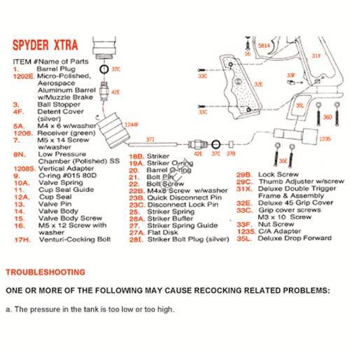 Kingman Spyder Xtra 03 Manual - TippmannParts