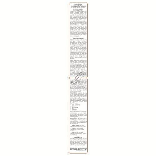 Smart Parts Shocker NXT Tournament Board Manual - TippmannParts