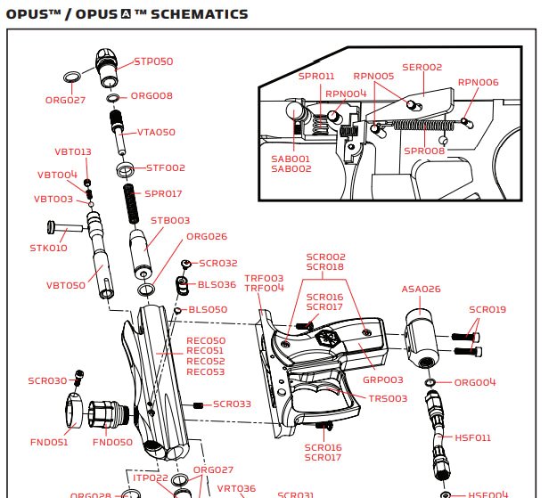 Spyder Opus 50 A Manual - TippmannParts