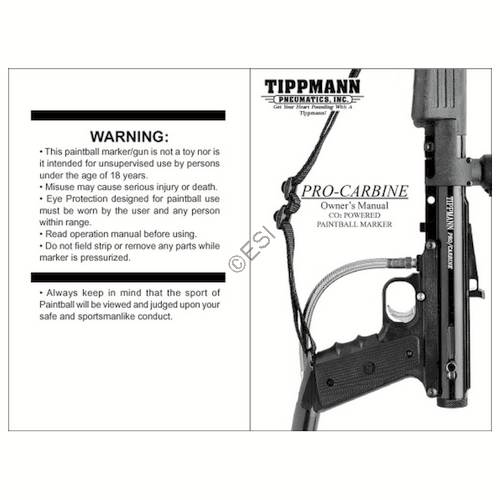Tippmann Pro-Carbine Manual - TippmannParts