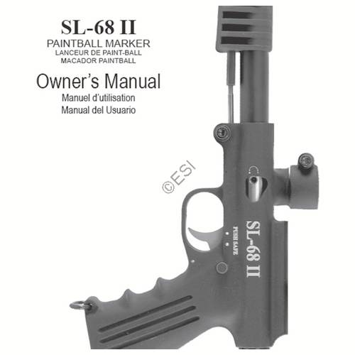 Tippmann SL-68 II - Generation 2 Manual - TippmannParts