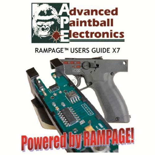 Tippmann X7 APE Rampage Board Manual - TippmannParts