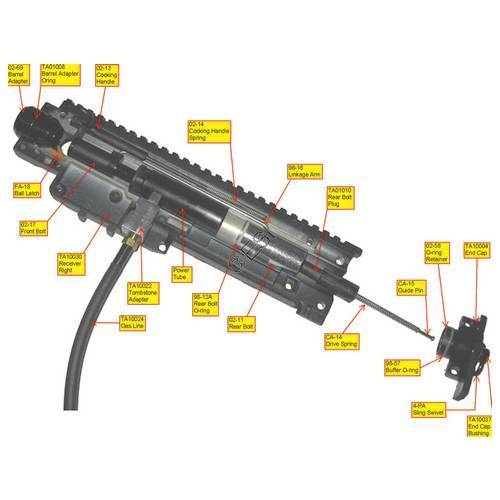 Tippmann X7 Internals Diagram 2007-12-11 - TippmannParts