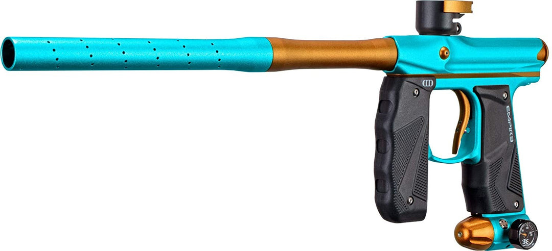 Empire Mini GS Paintball Marker - Dust Orange / Aqua
