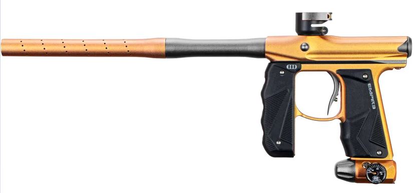 Empire Mini GS Paintball Marker - Dust Gold with Dust Silver Highlights