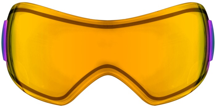 VForce HDR (High Def Reflective) Thermal Lens for Grill Goggles - Titan Yellow