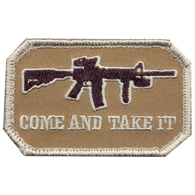 Rothco Come and Take It Rectangle Morale Patch