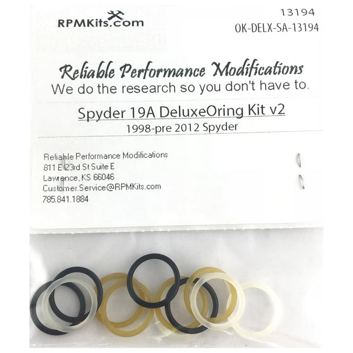 RPM Spyder 19A DeluxeOring Kit v2