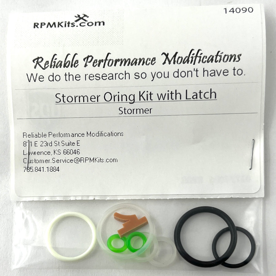 Tippmann Stormer Oring Kit with Ball Latch - RPM Part #OK-STORM-14090